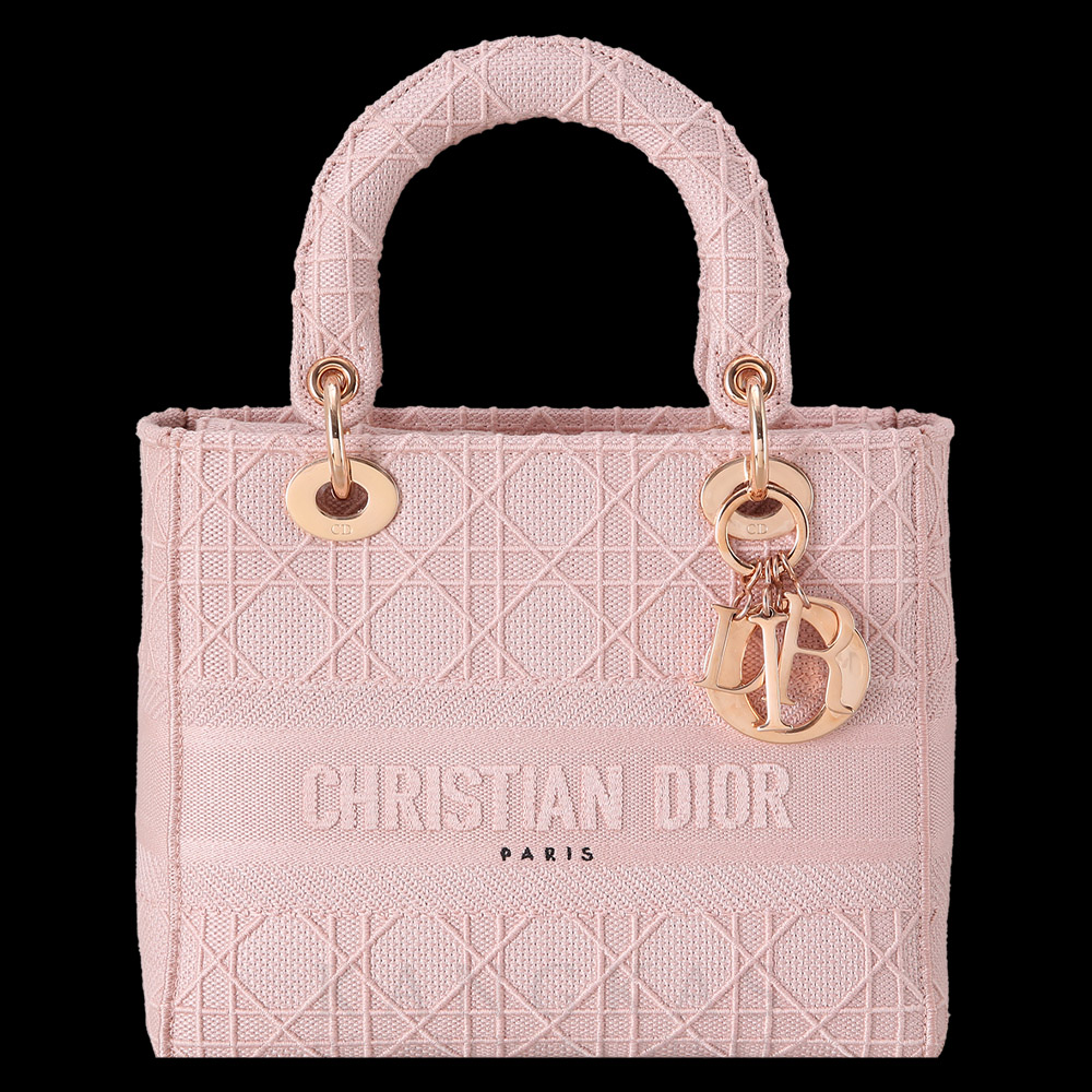 CHRISTIAN DIOR(USED)크리스찬 디올 LADY D-LITE 미디엄 백